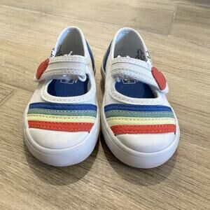 Keds Harper Rainbow Sparkle Heart Mary Jane Sneaker Shoes